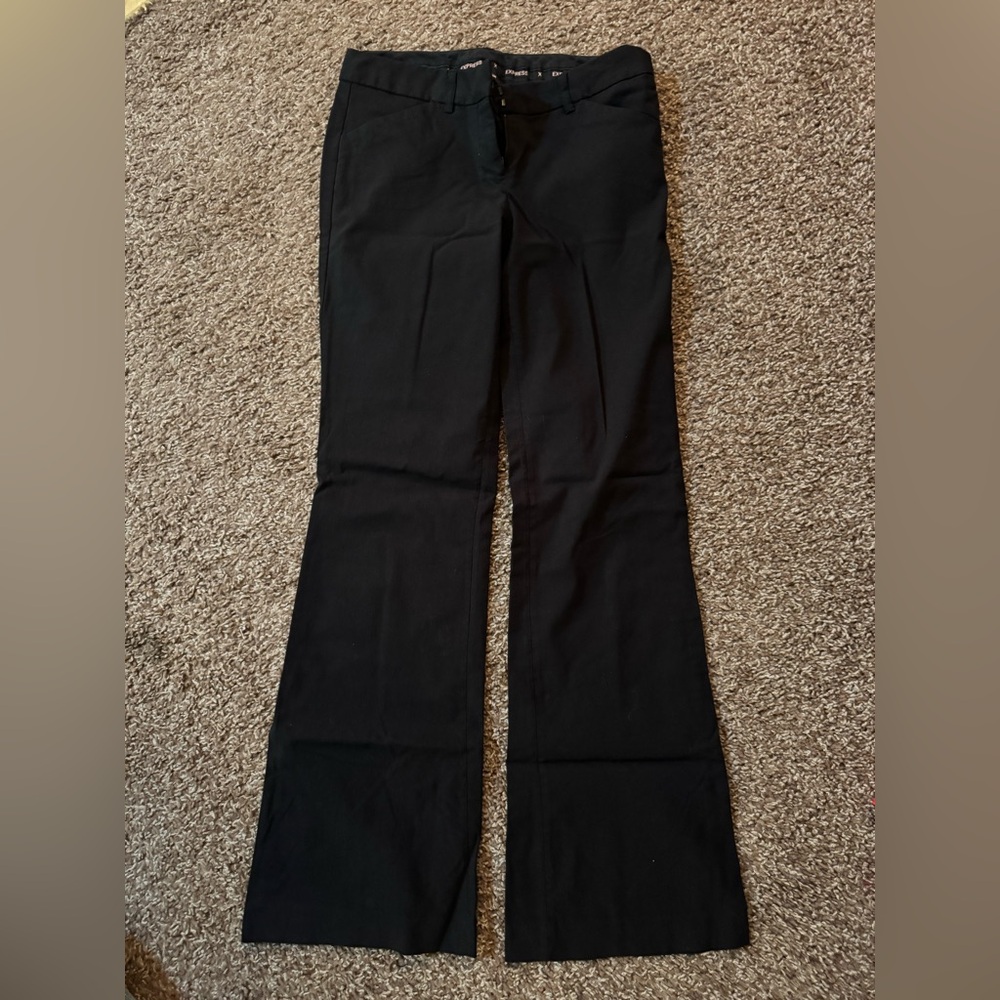Express Black Flare Pants